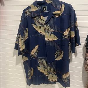 Pure silk men’s shirt